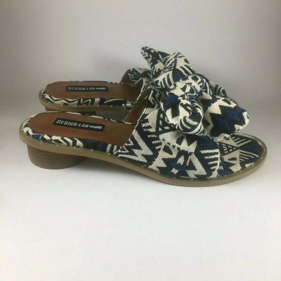 DESIGN LAB Lord & Taylor ~Aztec Studded Sandals - Picture 3 of 6